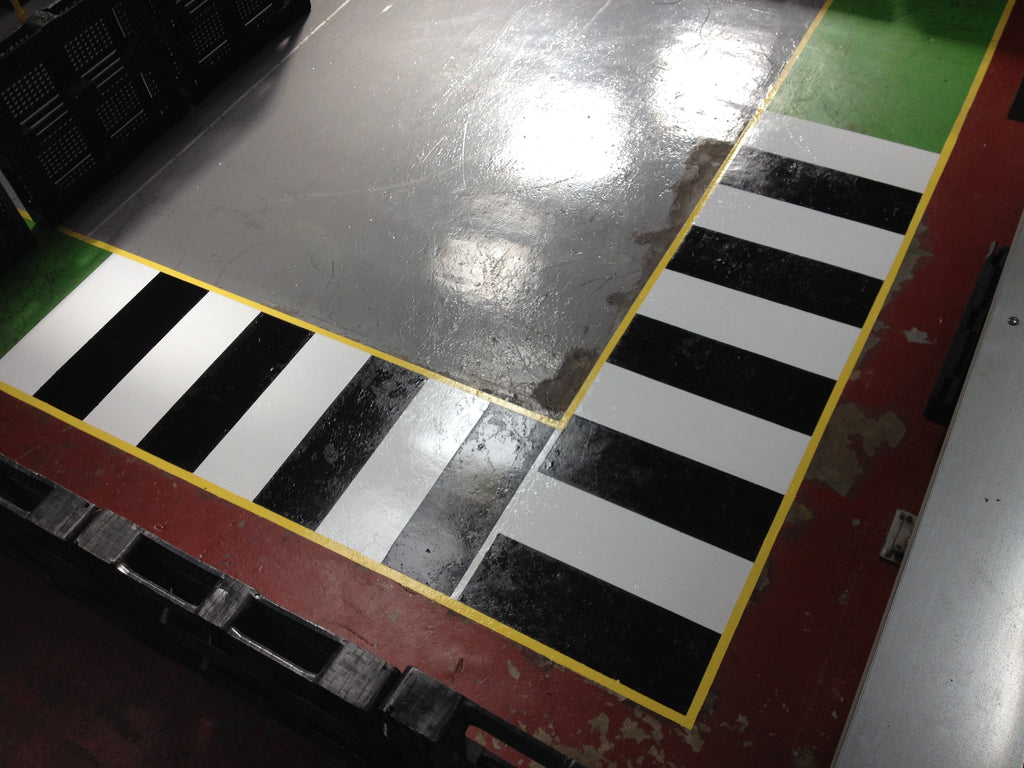 Pedestrian Crossing for Factory Flooring