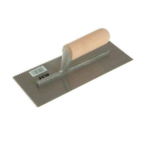 Fine Toothed Notched Trowel